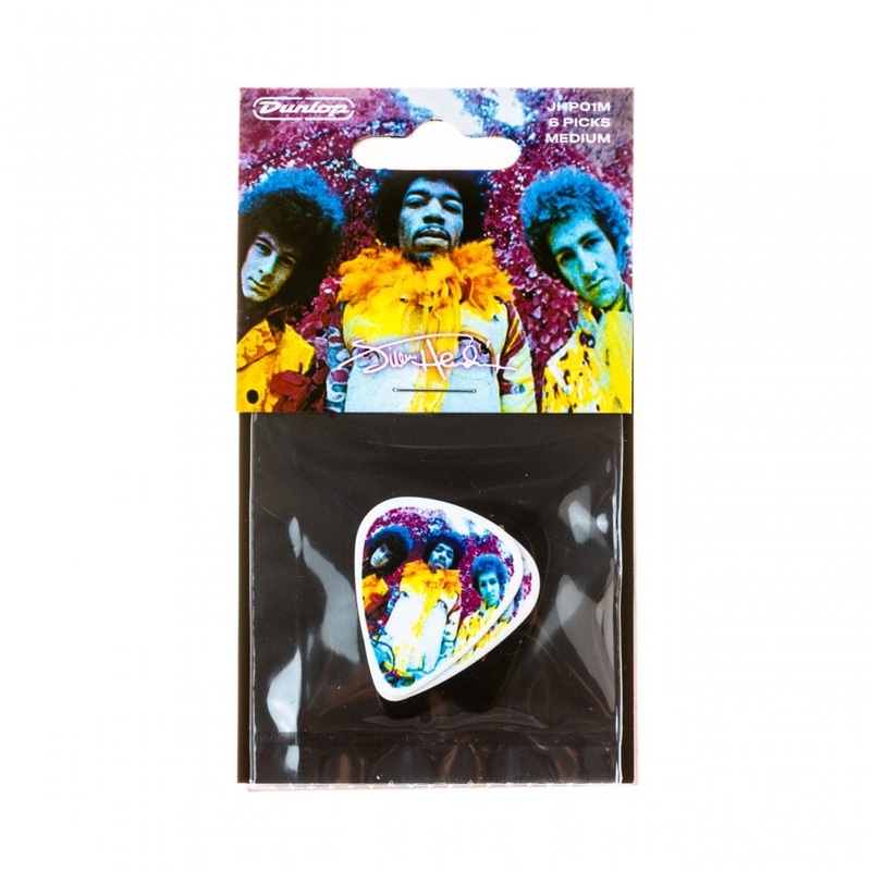 Jim Dunlop Jimi Hendrix ‘Are You Experienced’ Album Cover Guitar Picks, 6-Pack