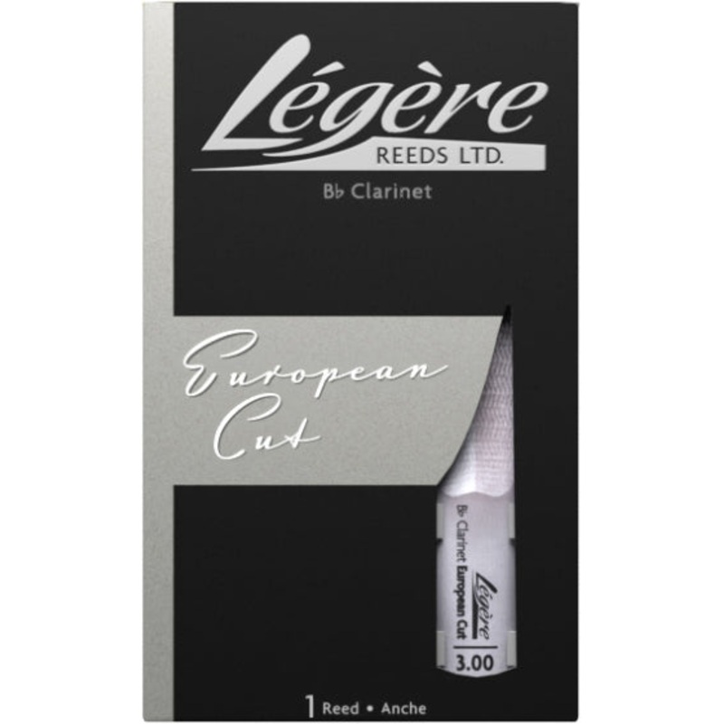 Legere Bb Clarinet Reeds European Cut 2.50