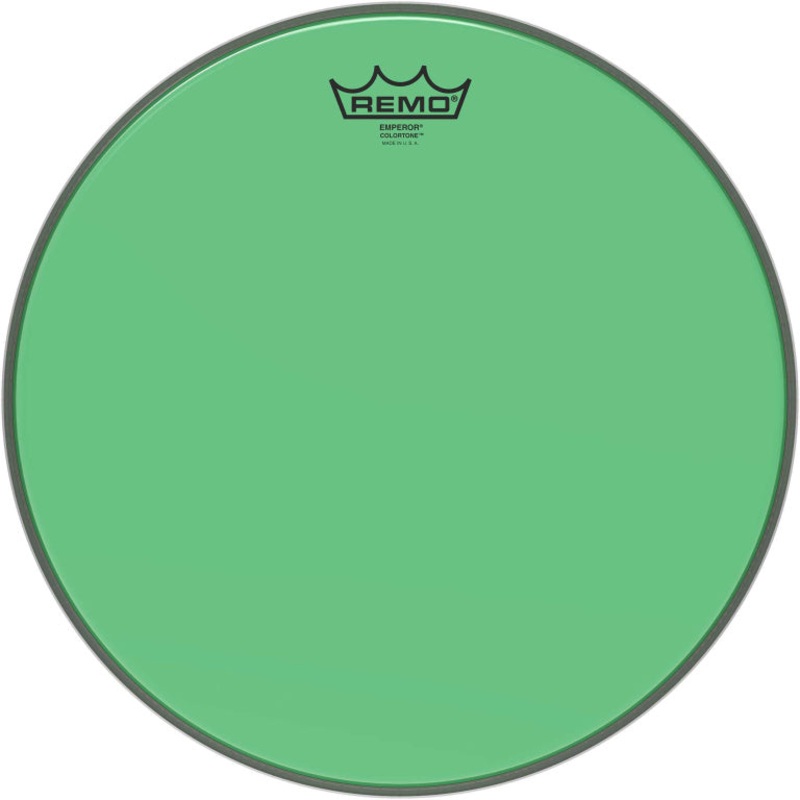 Remo 14″ Emperor Colortone Green Head