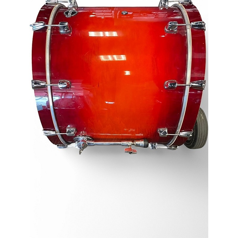 Used ddrum 5 Piece Dominion birch 2 Color Sunburst Drum Kit 2 Color Sunburst