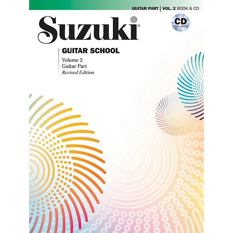 Suzuki Suzuki Guitar School Guitar Part & CD, Volume 2 Book & CD Revised