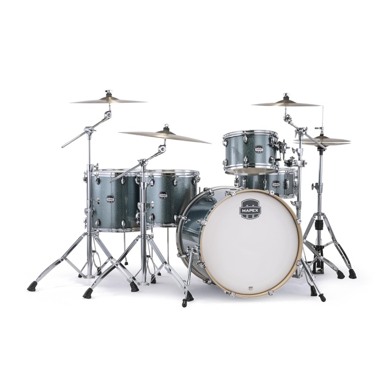 Mapex Mars 5-Piece Crossover Shell Pack w/ 22″ Bass Drum – Twilight Sparkle (MA528SFMI)