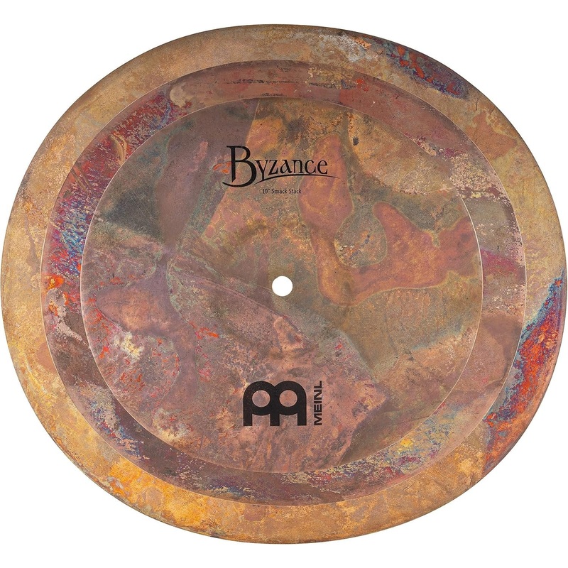 Meinl Cymbals Byzance Vintage 3-Piece Smack Stack Cymbal Pack 10″, 12″, 14″  Made in Turkey  B20 Bronze, 2-Year Warranty (B024VSM) 10/12/14″