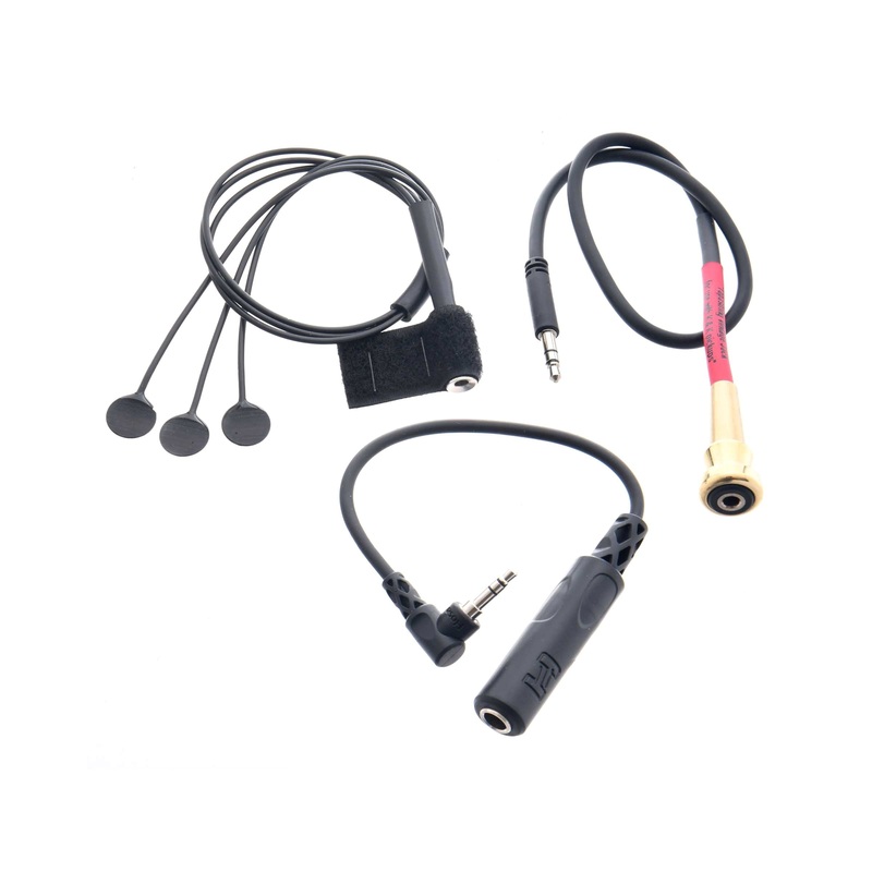K&K Pure Mini Pickup System with Vintage Jack, Brass
