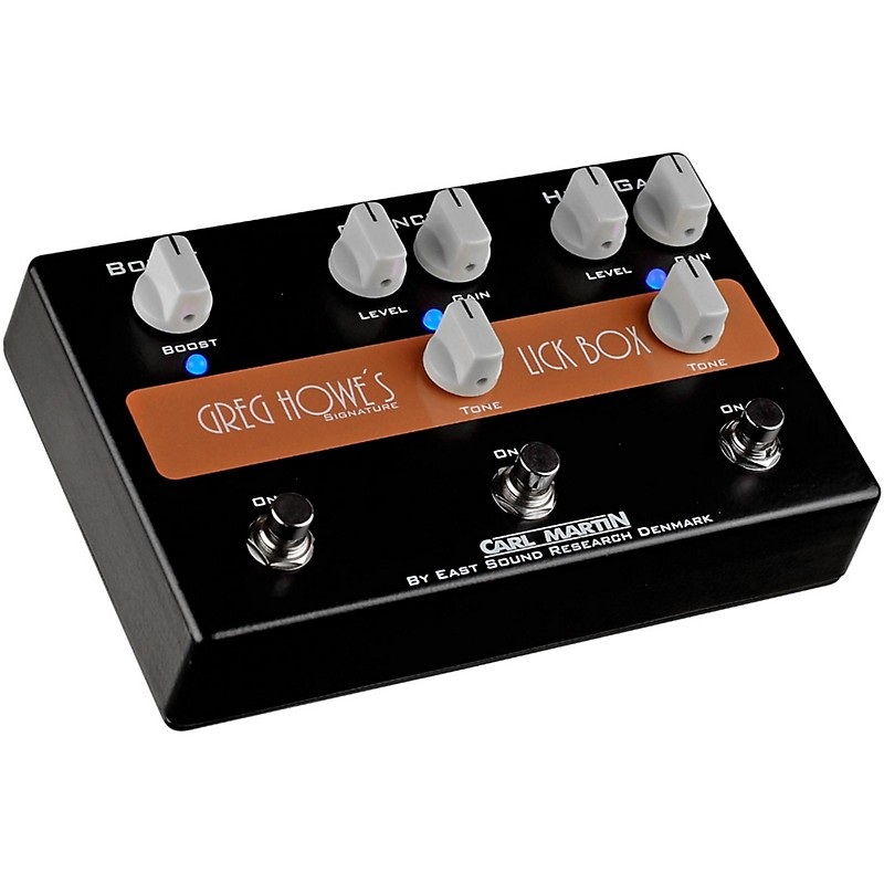 Open-Box Carl Martin Greg Howe’s Lick Box Pedal Condition 1 – Mint