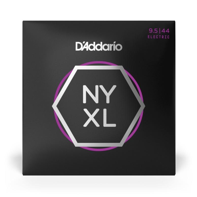 D’Addario NYXL Nickel Wound 9.5-44 Electric Guitar Strings, Light+ [NYXL09544]