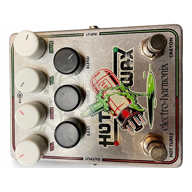 Used Electro-Harmonix Hot Wax Multi Overdrive Effect Pedal