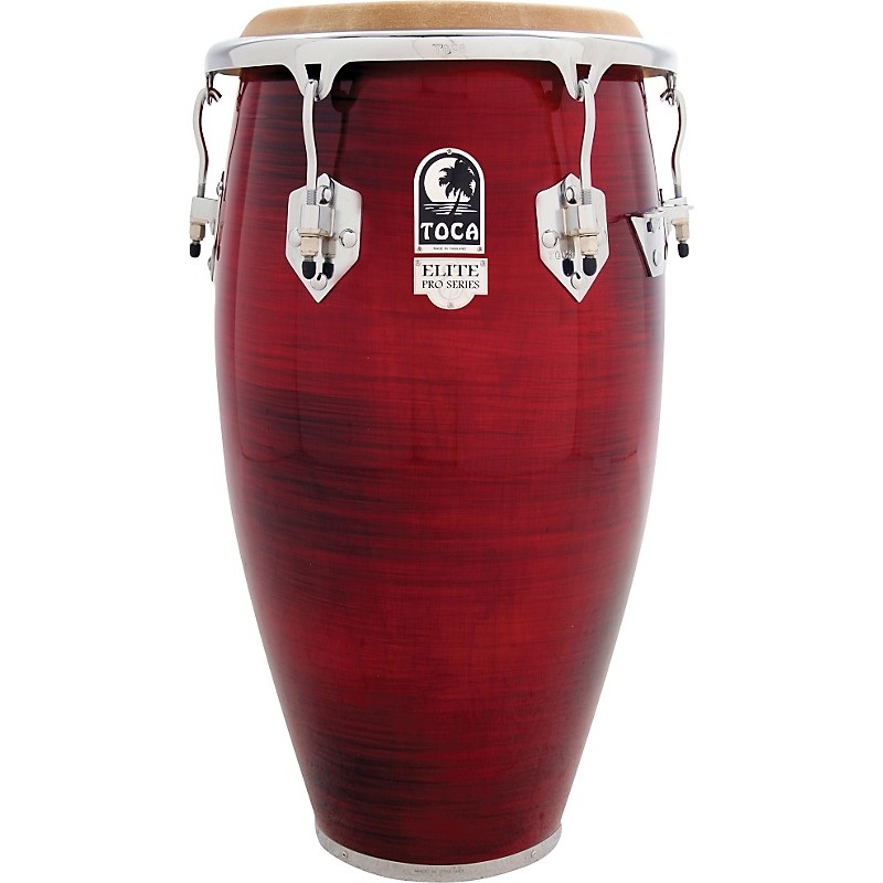 Toca Elite Pro 12-1/2″ Wood Tumba Crimson 12.5 In