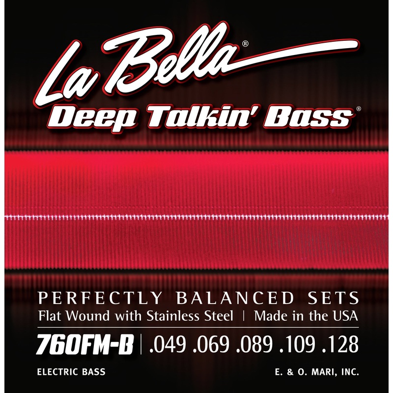 La Bella 760FS-CB DEEP TALKIN BASS MED