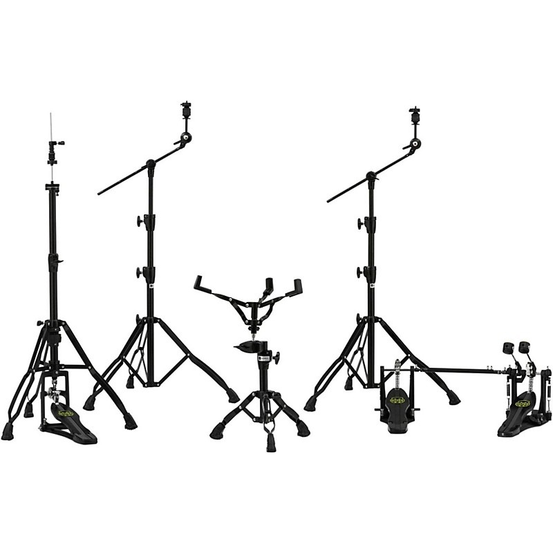 Mapex Armory Series HP8005-DP 5-Piece Hardware Pack With Double Pedal Black
