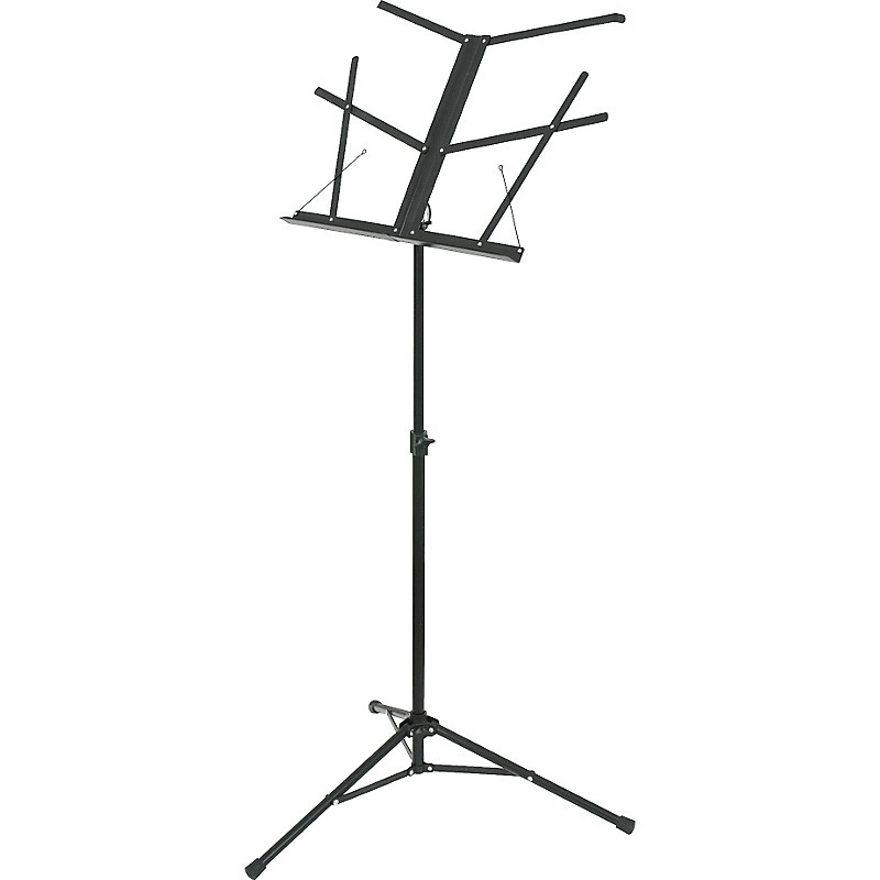 Musician’s Gear Folding Music Stand Black