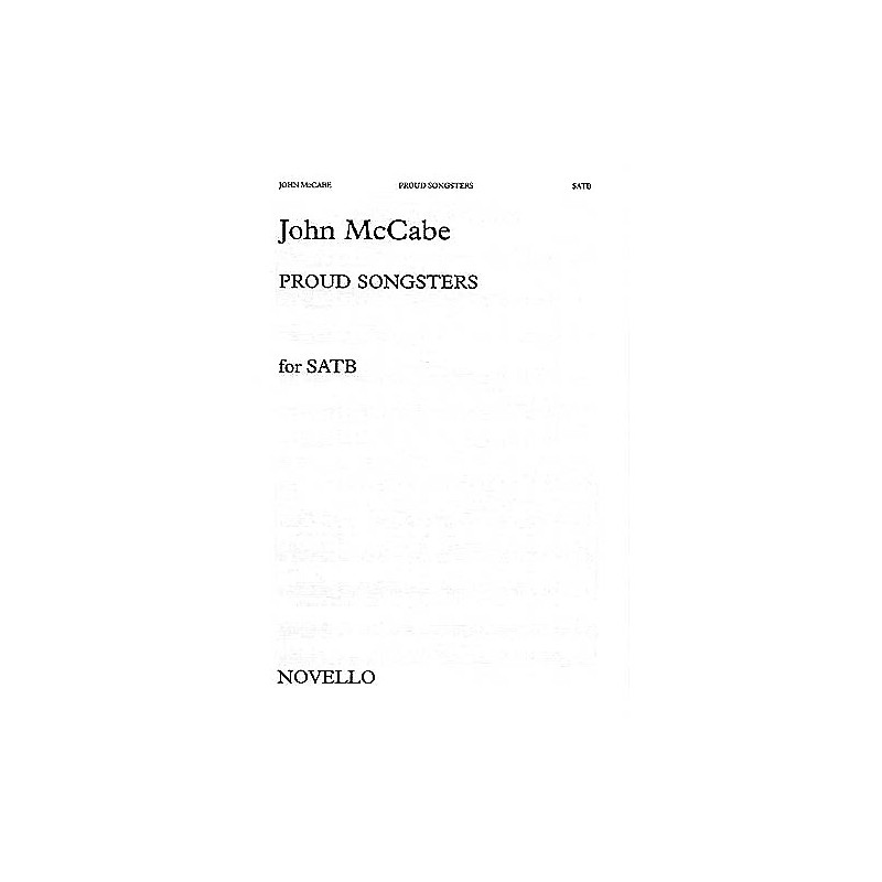 Novello Proud Songsters SATB Composed by John McCabe