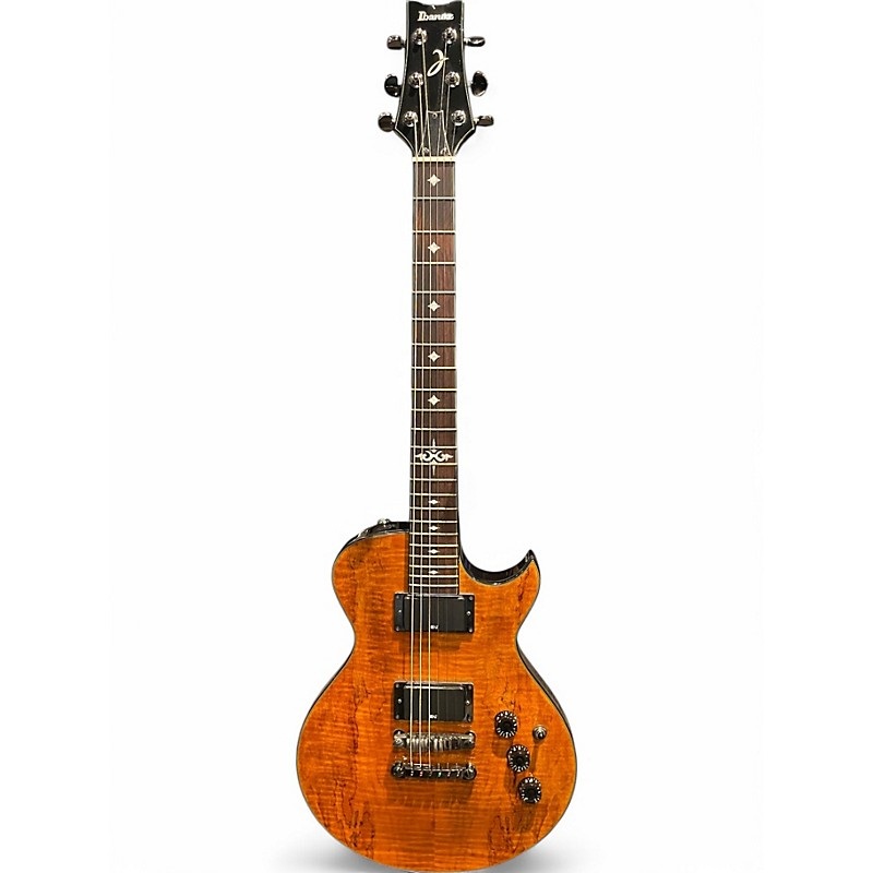 Used 2008 Ibanez ART420 Amber Solid Body Electric Guitar Amber