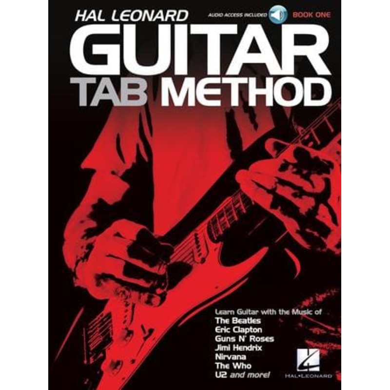 Hal Leonard Guitar Tab Method Book w/Audio