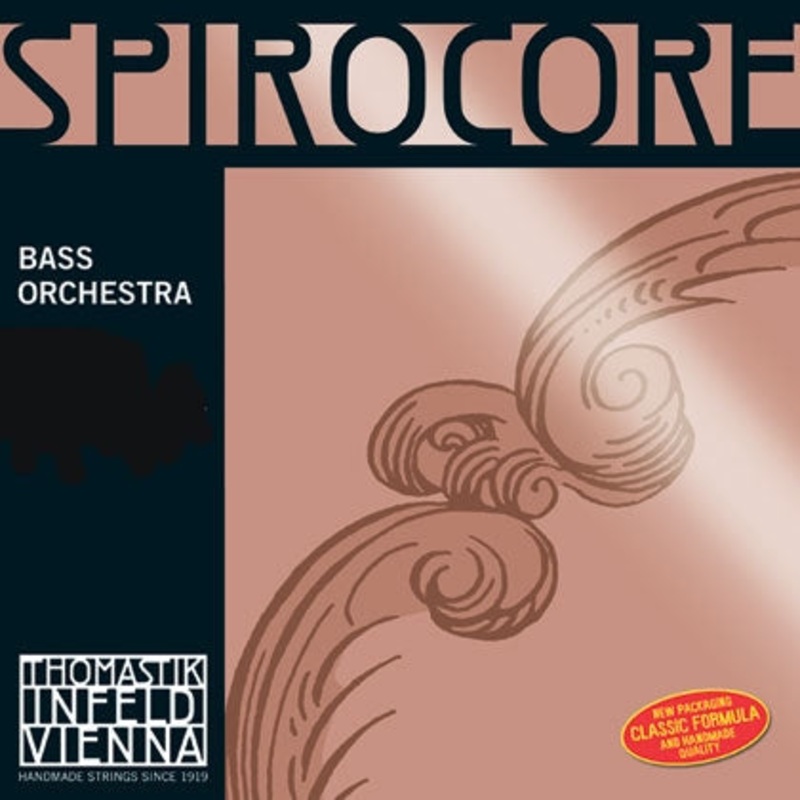 Spirocore Double Bass String G. Chrome Wound 3/4 – Weak