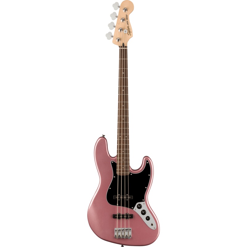 Squier Affinity Jazz Bass, Burgundy Mist