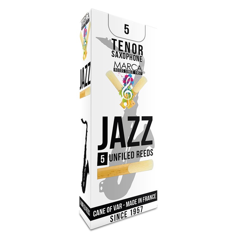 Marca Jazz Unfiled Reeds ~ 5 Pack ~ Tenor Sax ~ 5