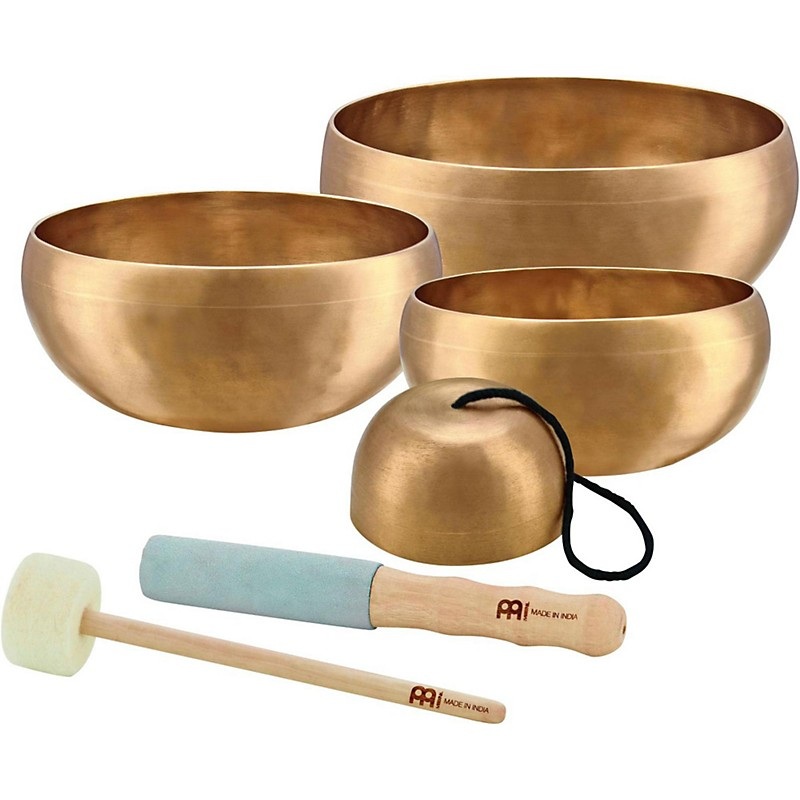 MEINL Sonic Energy Cosmos 4-Piece Singing Bowl Set 3.7, 5.8, 6.6, 7.6 in.