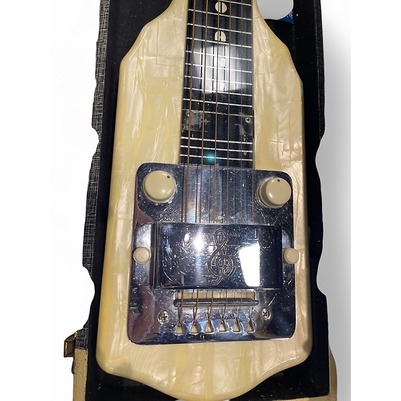 Vintage 1960s Supro OAHU PEARLOID LAP STEEL  PEARLOID  Lap Steel PEARLOID