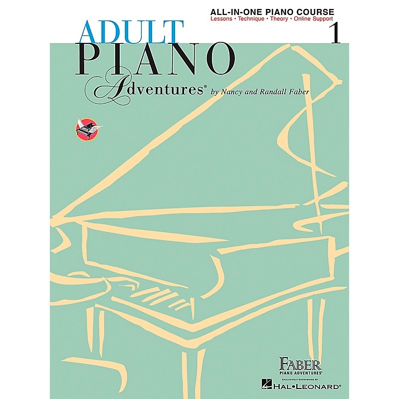 Faber Piano Adventures Adult Piano Adventures All-In-One Lesson Book 1 – A Comprehensive Piano Course – Faber Piano