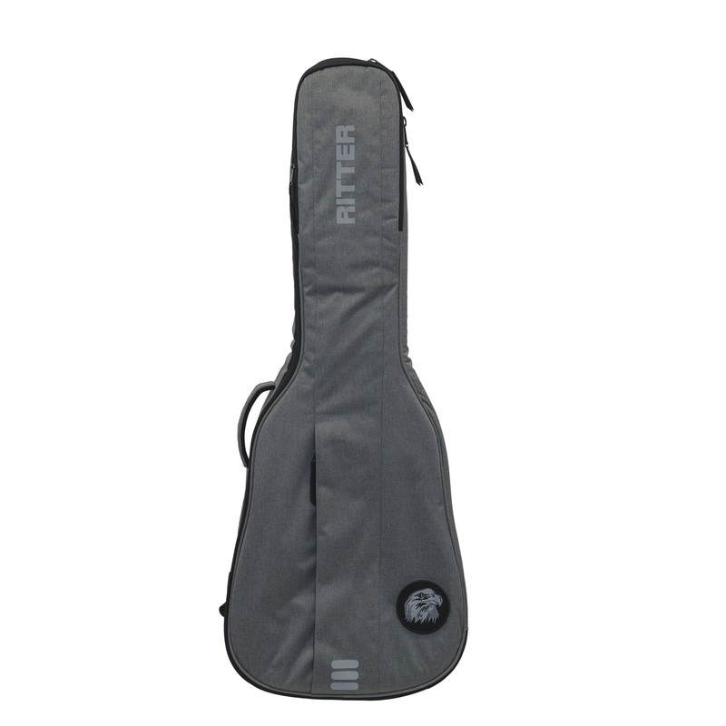 Ritter Carouge 4/4 Classical Acoustic Guitar Bag – Elephant Grey (RGC3-C)