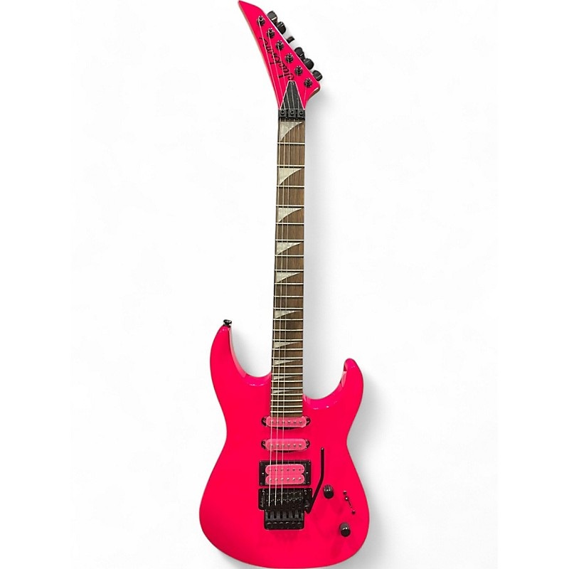Used Jackson DK3XR HSS NEON PINK Solid Body Electric Guitar NEON PINK