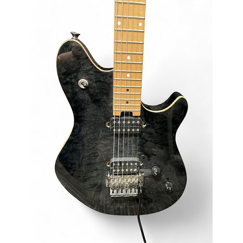 Used EVH Wolfgang Special Trans Black Solid Body Electric Guitar Trans Black