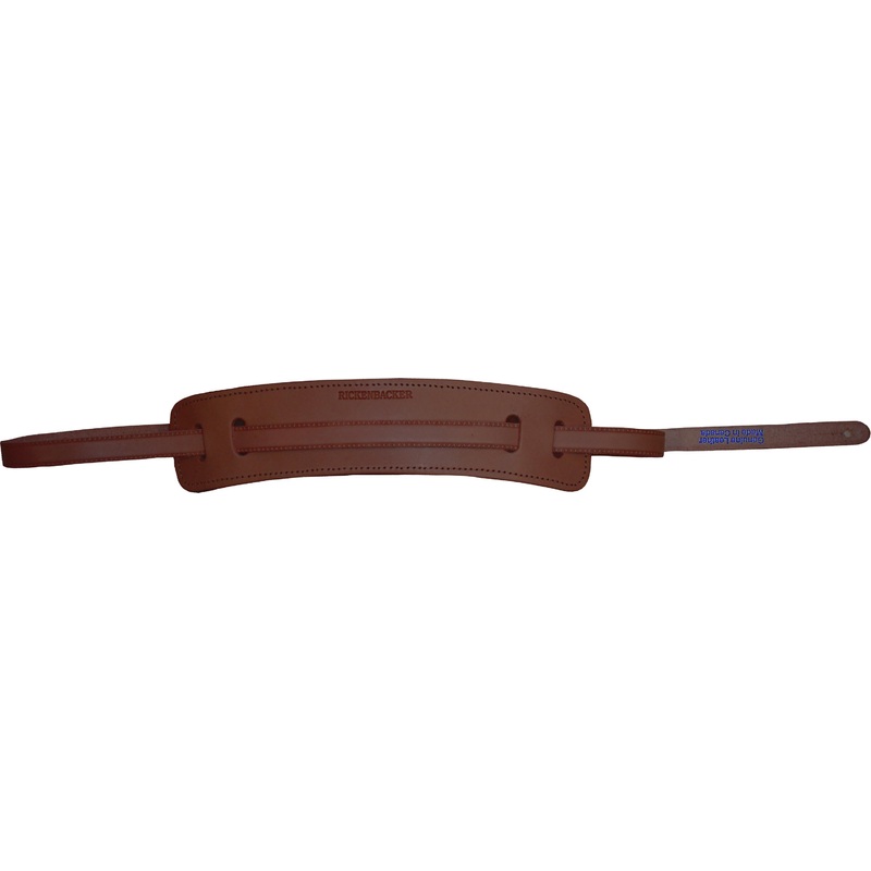 Rickenbacker Leather Guitar Strap – Maroon