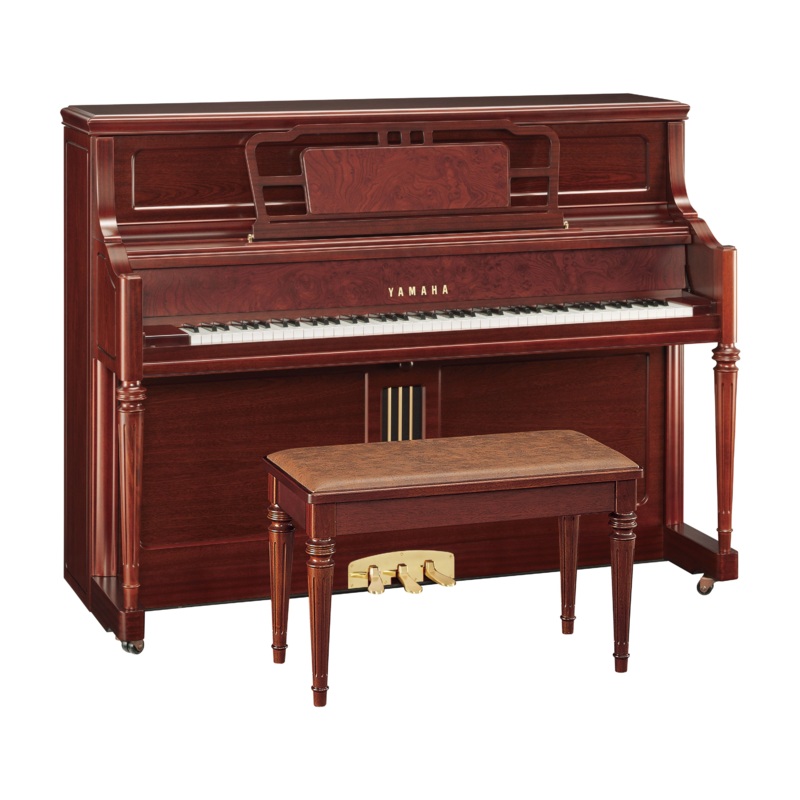 Yamaha M3 Upright Piano – Satin Dark Walnut
