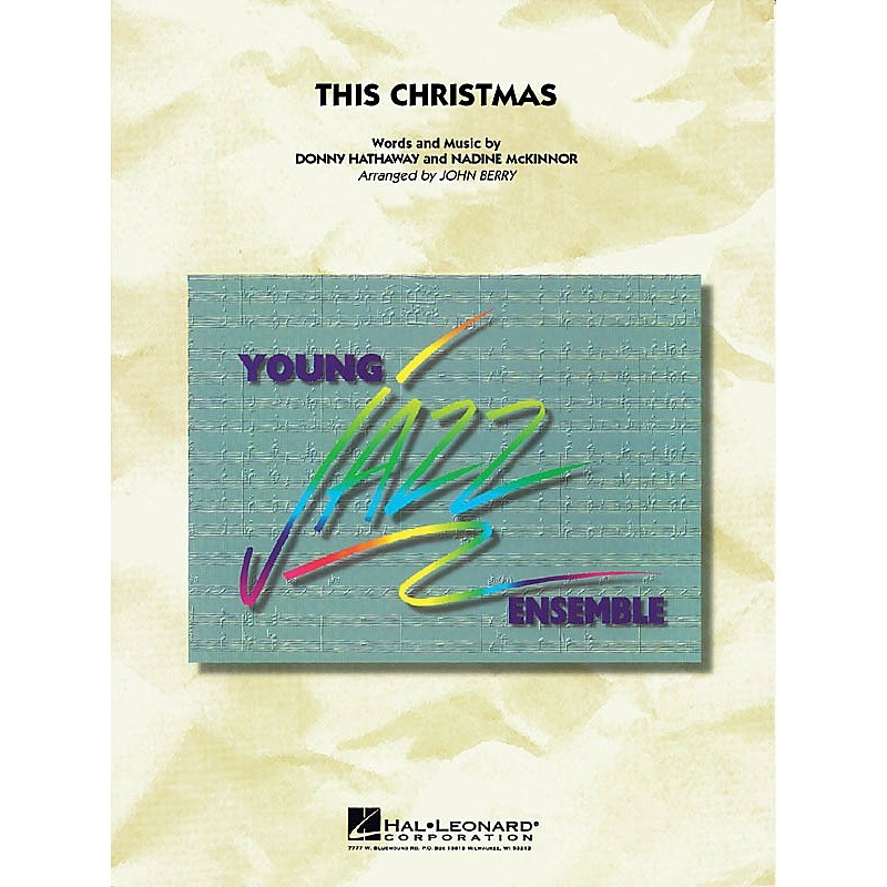 Hal Leonard This Christmas Jazz Band Level 3 Arranged by John Berry