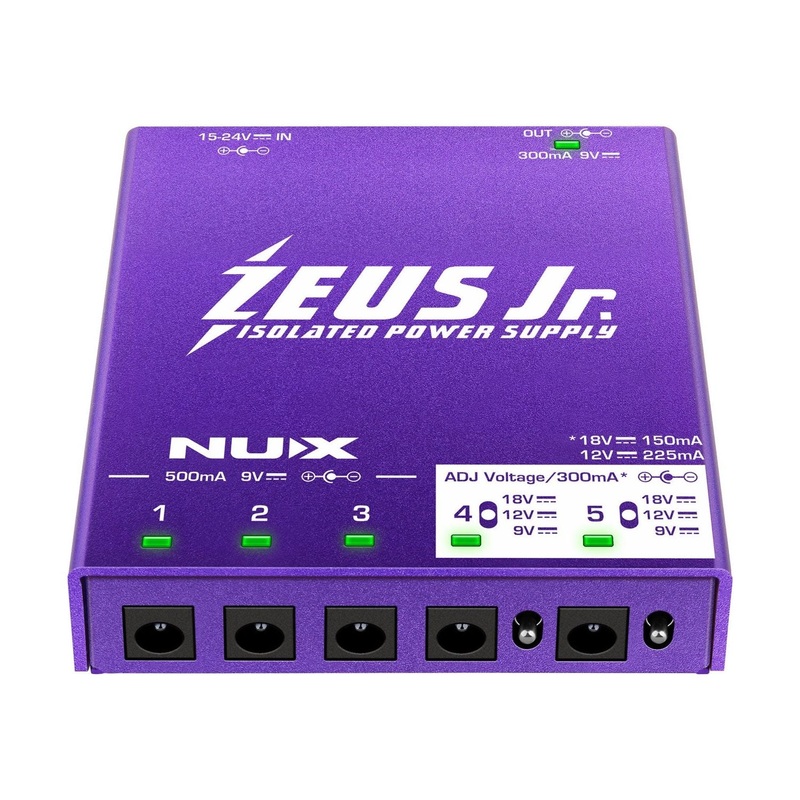 Nux Zeus Jr. Guitar Pedal Power Supply