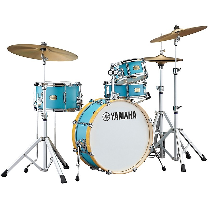 Yamaha Stage Custom Hip 4-Piece Shell Pack Matte Surf Green