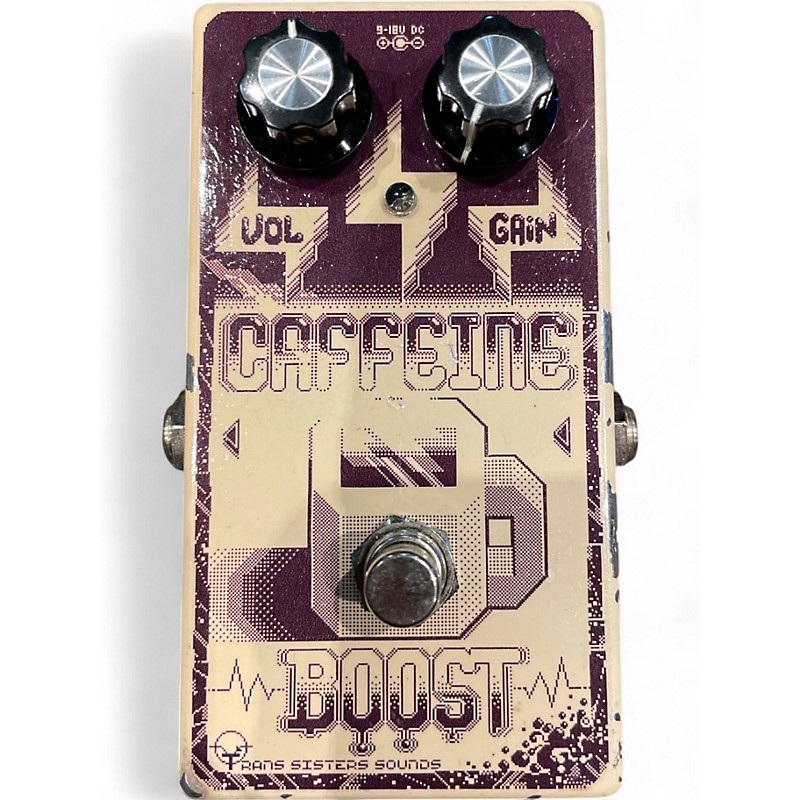 Used Trans Sisters Sounds CAFFEINE BOOST Effect Pedal