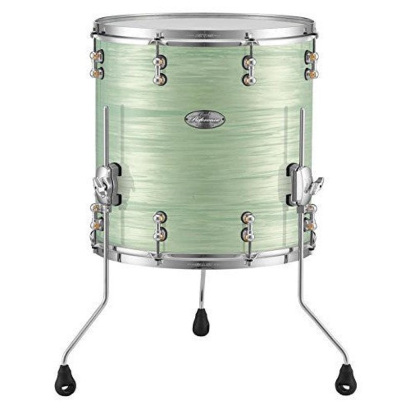 Pearl Music City Custom 14×12 Pure Floor Tom RFP1412F/C414 ICE BLUE OYSTER Drum