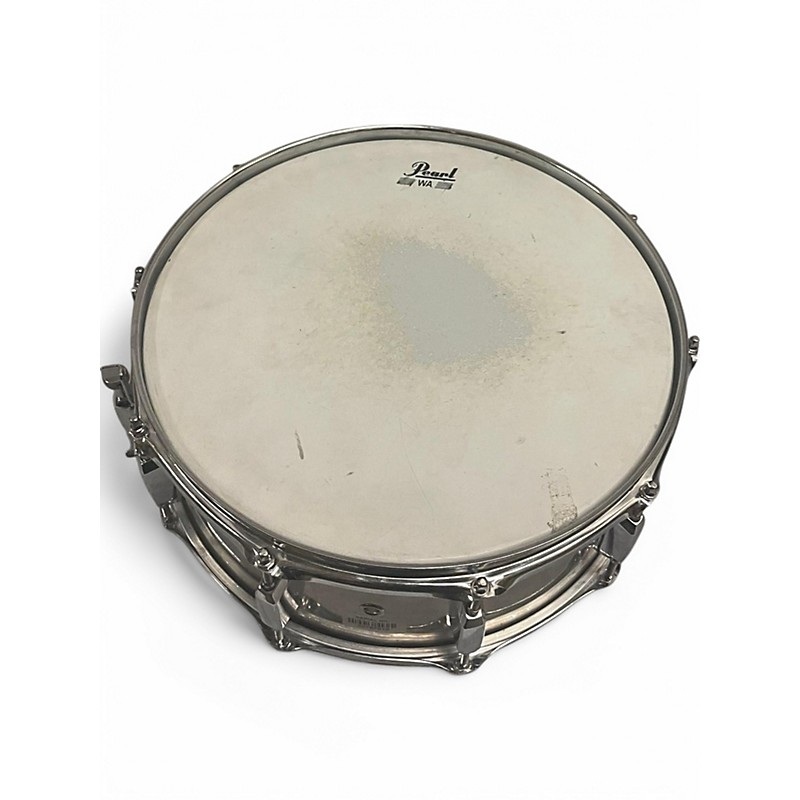 Used Pearl 14X6.5 Steel Shell Chrome Drum Chrome 213