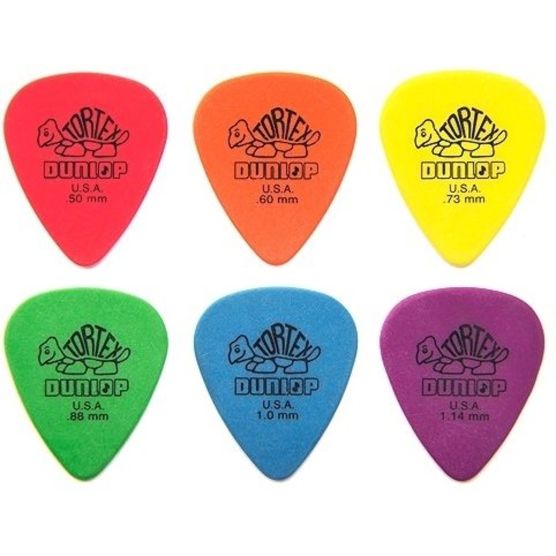 Dunlop 4180 Tortex Standard Gauged Plectra Guitar Pick – Each
