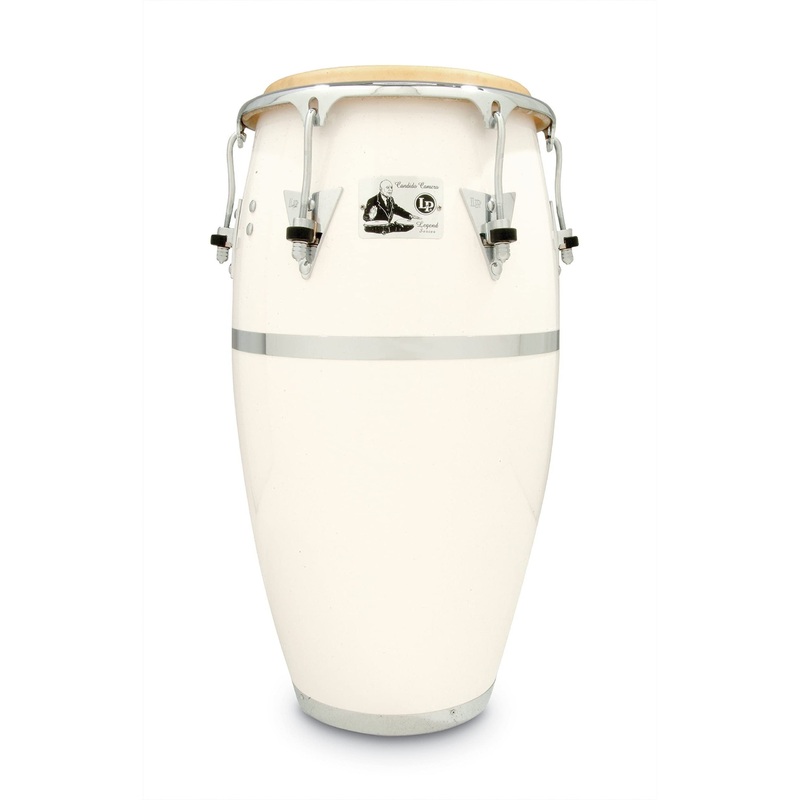 LP Candido Camero Sig White Fiberglass 11 3/4″ Conga (LP259X-1CC)