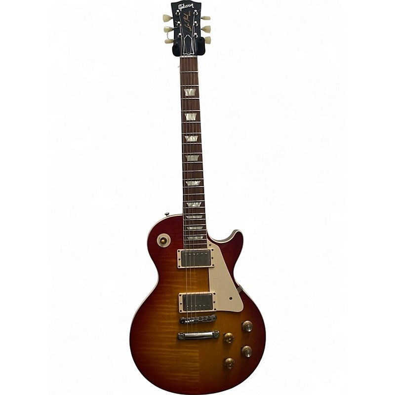 Used 2014 Gibson Les Paul Custom 2 Color Sunburst Solid Body Electric Guitar 2 Color Sunburst