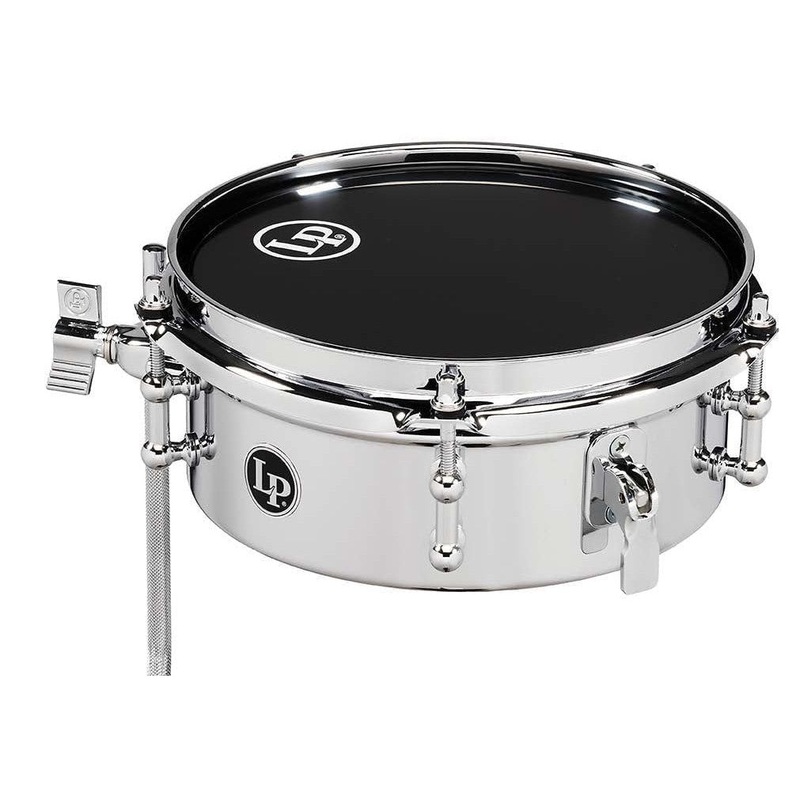 Latin Percussion 3-1/4″ x 8″ Stainless Steel Micro Snare (LP848-SN)
